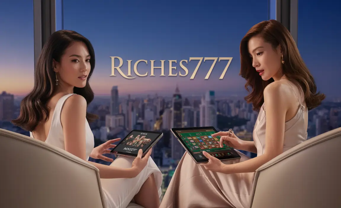 Riches777 แพลตฟอร์มเกมออนไลน์สำหรับนักเดิมพันไทย
